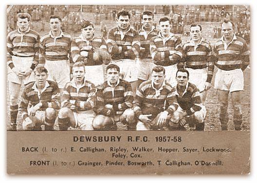 1957 58 Dewsbury team photo